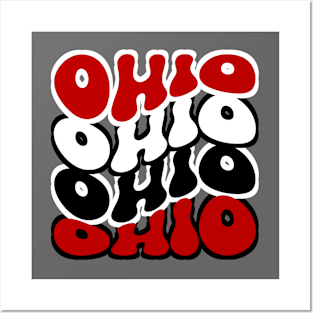 Retro Groovy Ohio Posters and Art